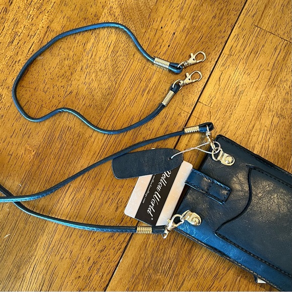 LAST CALL (going in the garbage). NEW small cell phone holder, vegan leather - Picture 4 of 4